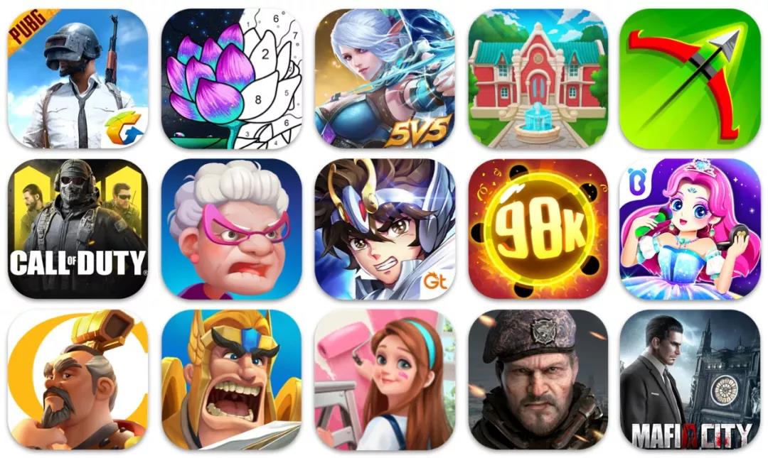 2019年9月成功出海的中国手游下载量TOP30 - 移动互联网出海,出海服务,海外的行业服务平台 - Enjoy出海