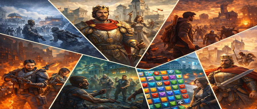 从12份出海收入Top 30榜单，看2025年最能赚钱的游戏品类——SLG - 移动互联网出海,出海服务,海外的行业服务平台 - Enjoy出海