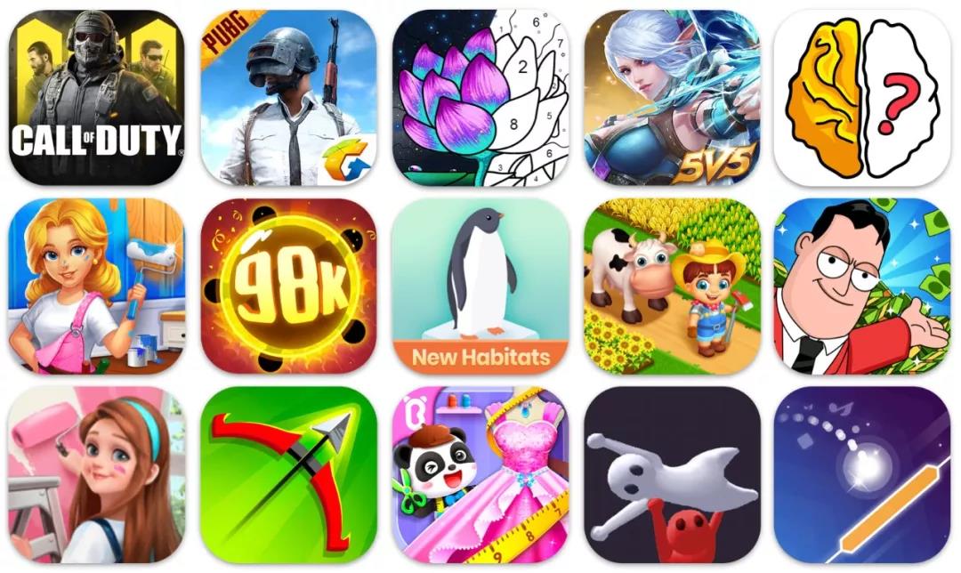 2019年10月成功出海的中国手游下载量TOP30：《使命召唤手游》位列第一 - 移动互联网出海,出海服务,海外的行业服务平台 - Enjoy出海