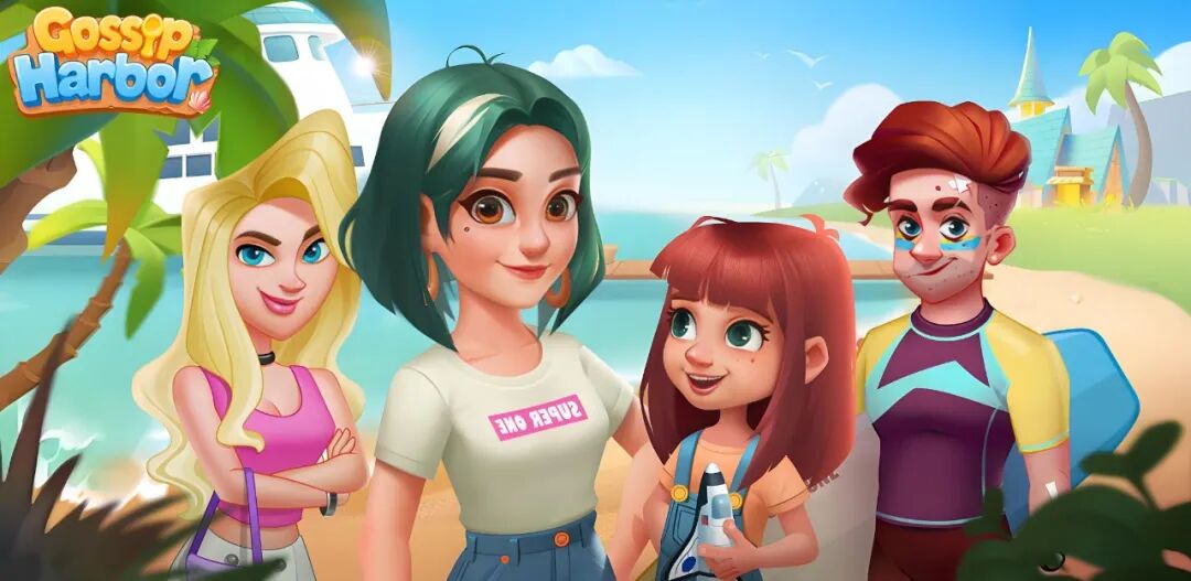 出海收入冠军的激进式策略：《Gossip Harbor》首日就将长线运营做成核心体验 - 移动互联网出海,出海服务,海外的行业服务平台 - Enjoy出海