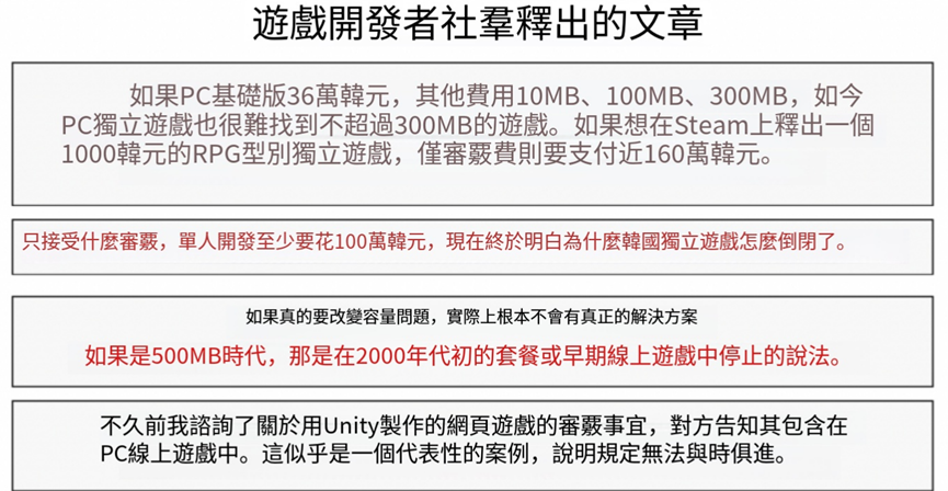 韩国游戏业监管体系遭痛批：流程琐碎、成本高，中小开发者苦不堪言 - 移动互联网出海,出海服务,海外的行业服务平台 - Enjoy出海