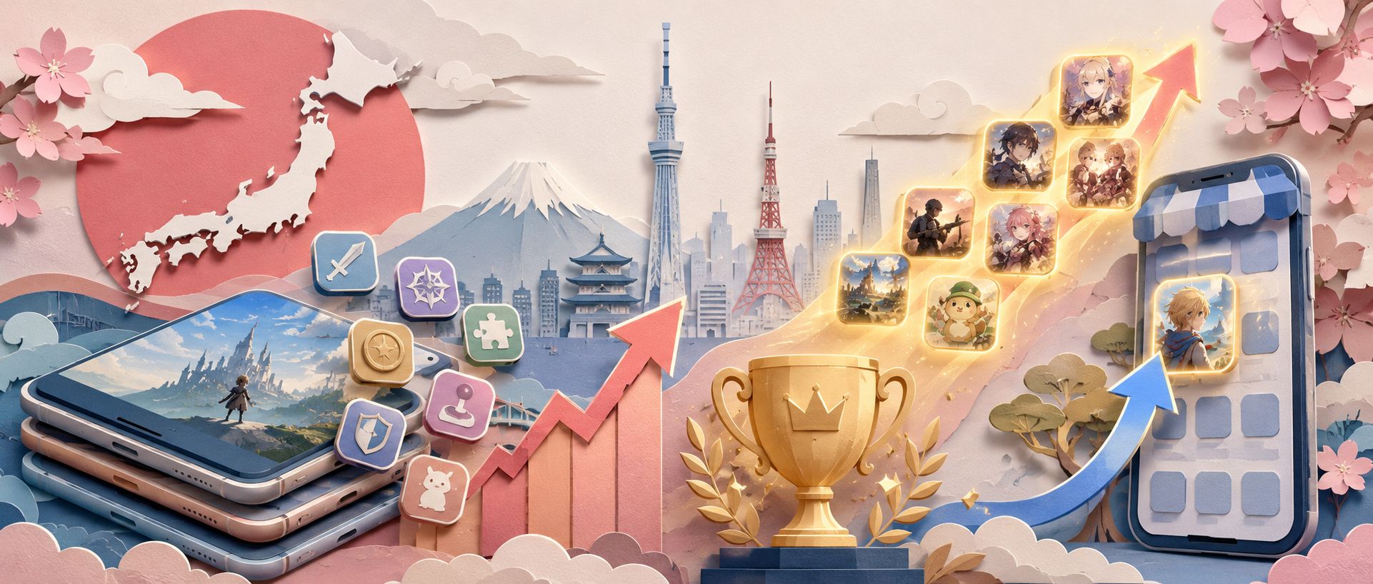 日本上半年手游收入增长榜中国厂商占7席，《Last War》连续两个半年度收入第一 - 移动互联网出海,出海服务,海外的行业服务平台 - Enjoy出海