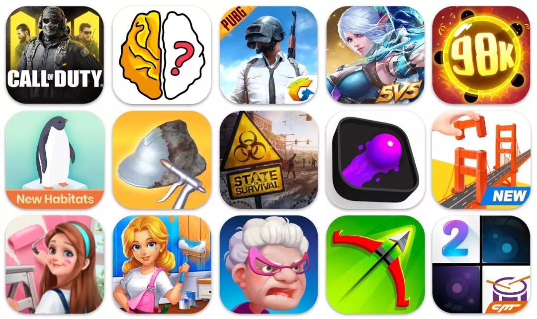 2019年11月成功出海的中国手游下载量TOP30 - 移动互联网出海,出海服务,海外的行业服务平台 - Enjoy出海