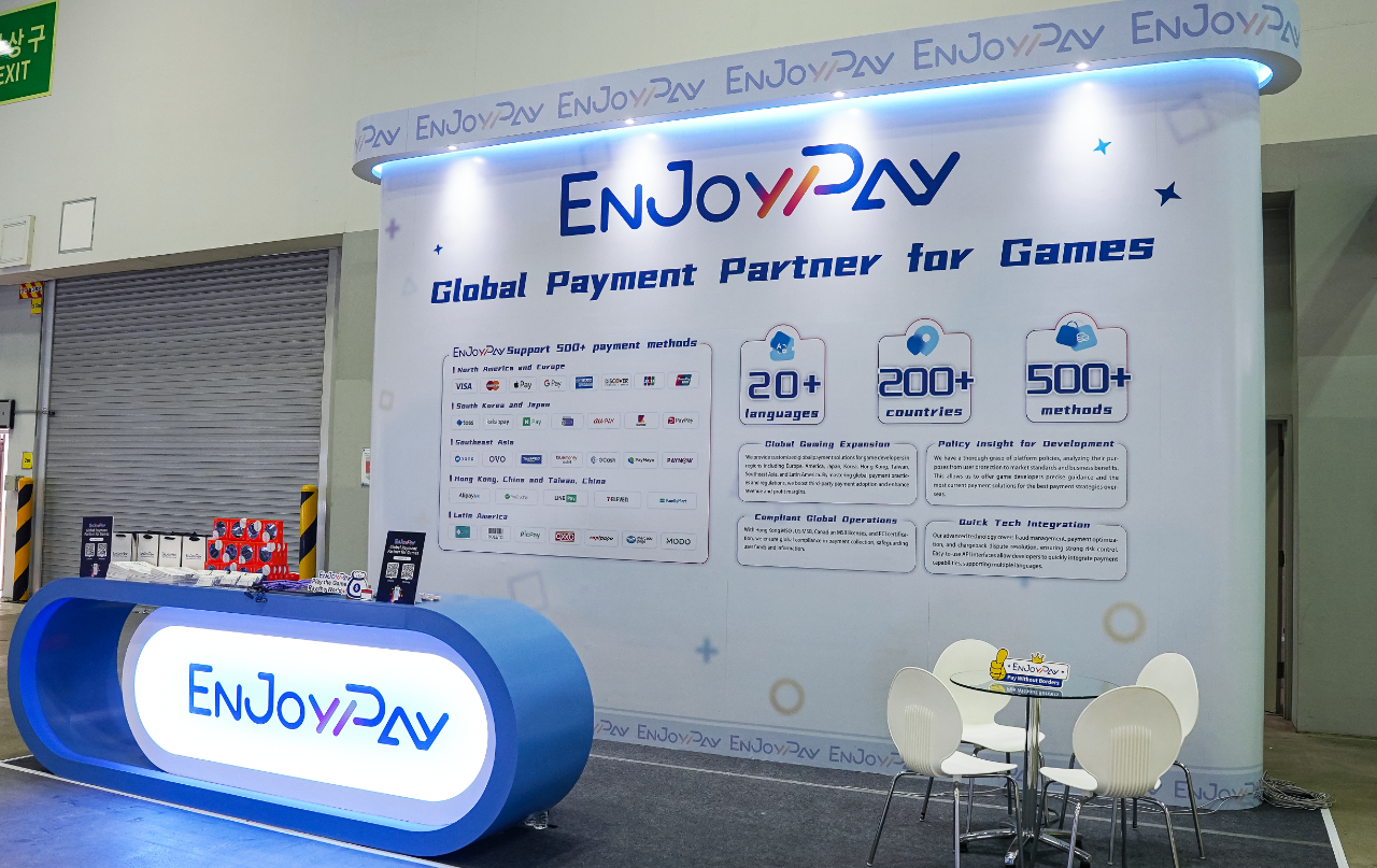 EnJoyPay登陆G-STAR：展台热议三方支付，开发者晚宴圆满举行 - 移动互联网出海,出海服务,海外的行业服务平台 - Enjoy出海